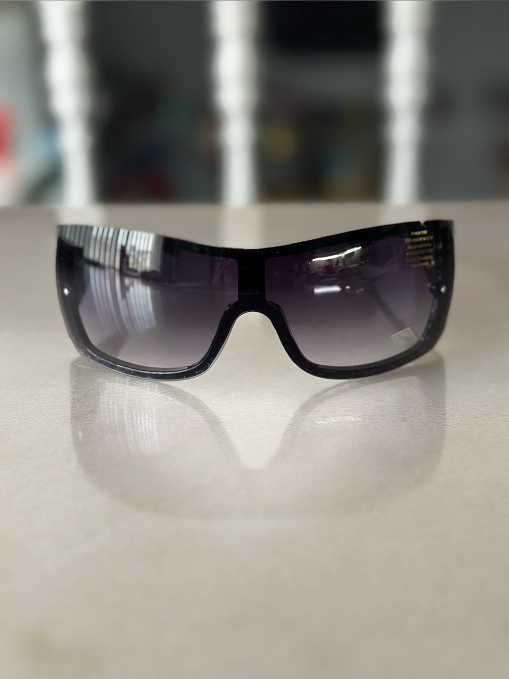 Black Butterfly Embellished Sunglasses - Polarized UV Protection